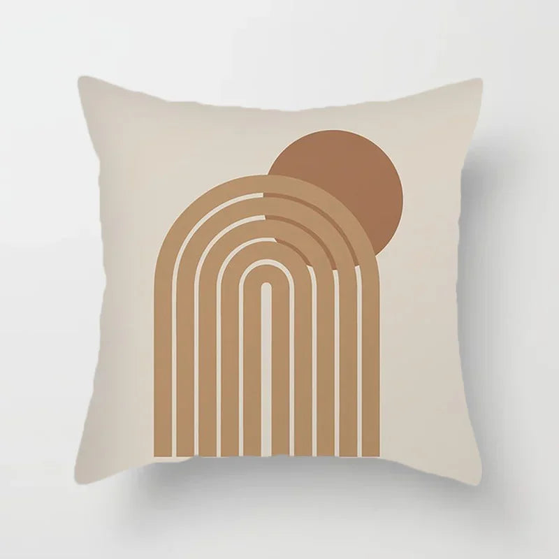 Stylish Geometric Pattern Cushion Cover