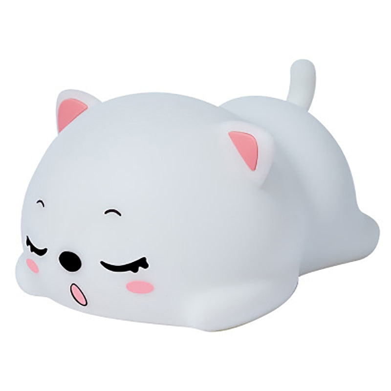 Mini Cute Kitty Night Light Lamp