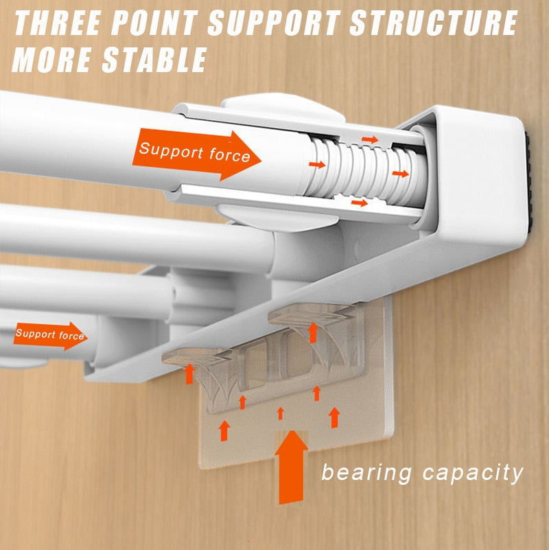 Easy Install Closet Shelf Bracket Support