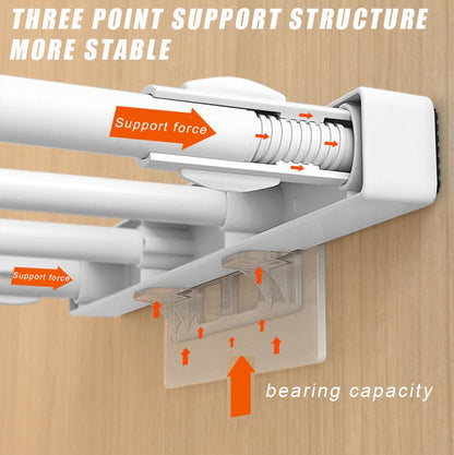 Easy Install Closet Shelf Bracket Support