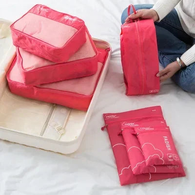 Compact Travel Accessory Kit 7-Piece