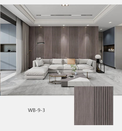 Textured Wood Grain Wall Stickers Self Adhesive Decor