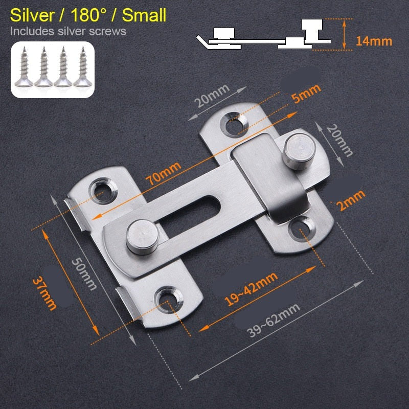 Easy Slide Closet Cabinet Lock - Fesara