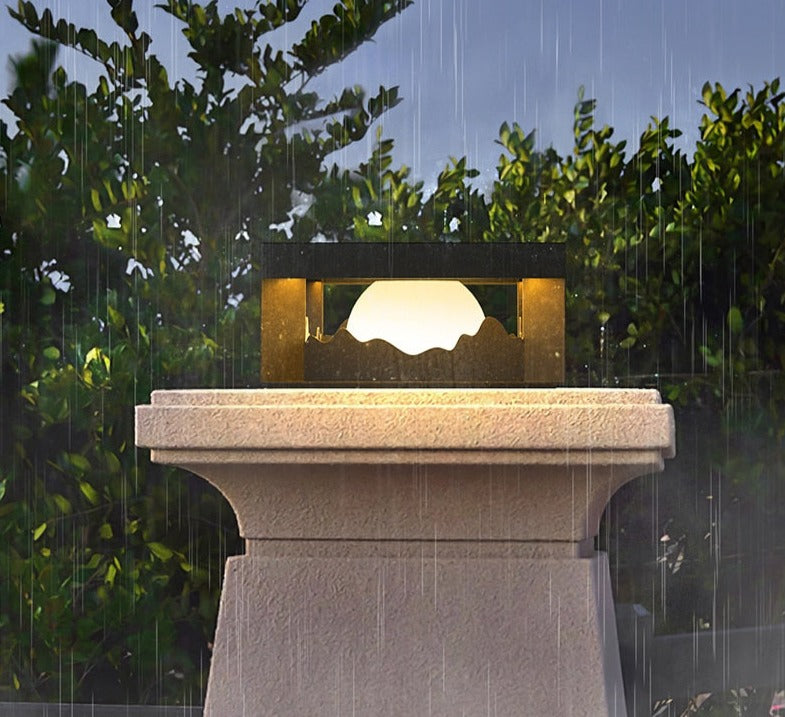 Outdoor Solar Powered LED Wall Light