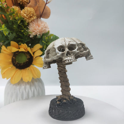 Dark Decorative Skull Desk Lamp
