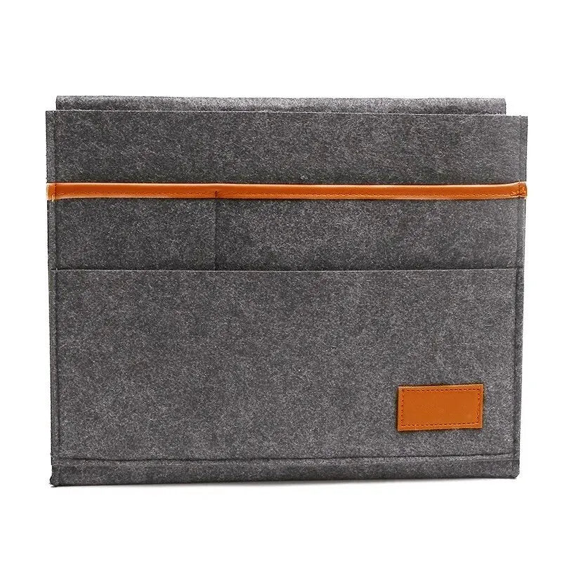 Hanging Bedside Storage Bag for Tablets and Remotes