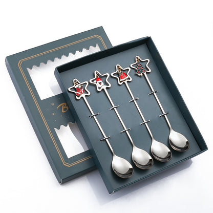 Holiday 4 Piece Santa Table Setting Set