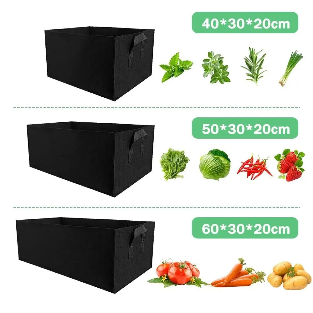 Garden Planter Bag with Handles and Drainage Holes