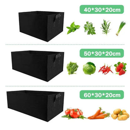 Garden Planter Bag with Handles and Drainage Holes