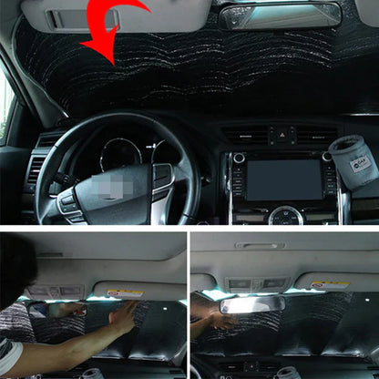 Car Sunshade with UV and Heat Protection for Windows