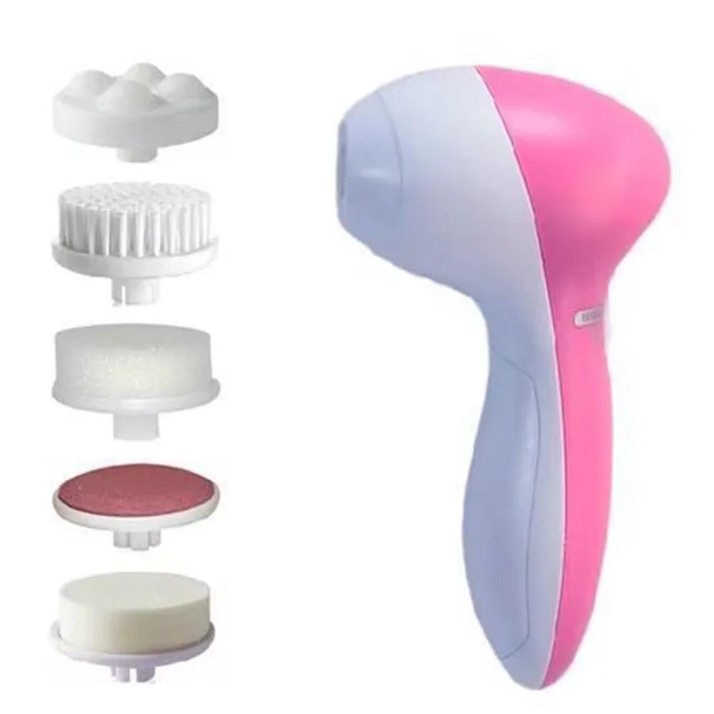 Advanced 5-in-1 Facial Cleanser and Exfoliator Tool