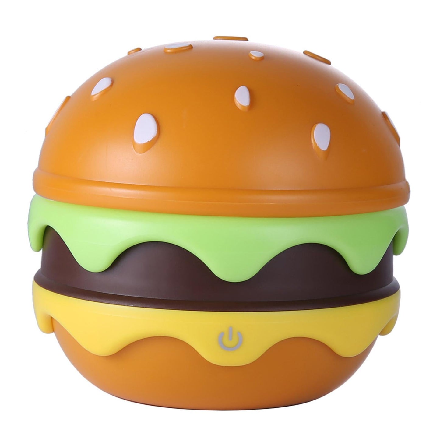 Compact Portable LED Burger Desk Lamp