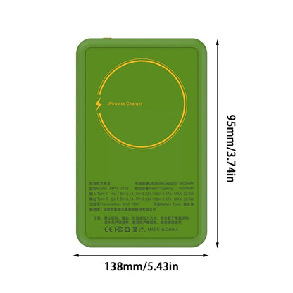 Compact Retro Style Portable Power Bank