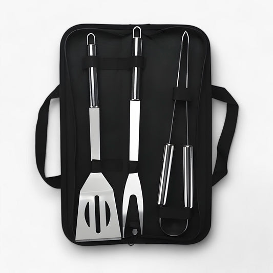 Premium BBQ Grill Accessories Kit with Storage Case - Fesara