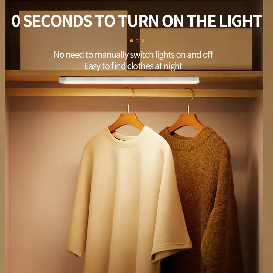 Bright Motion Sensor Night Light with Magnetic Base