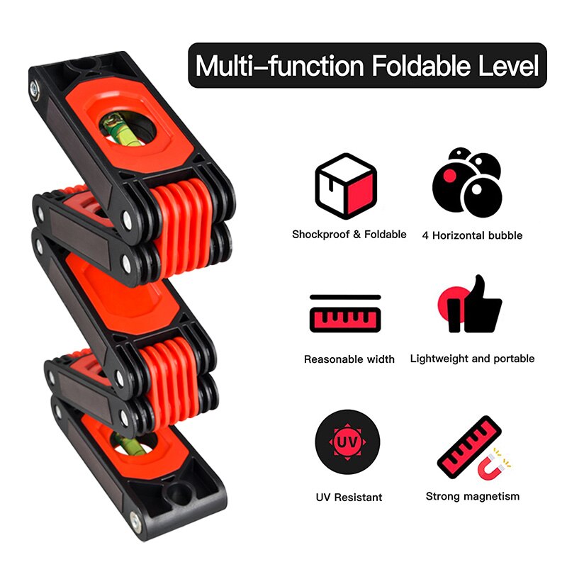 Accurate Compact Folding Laser Level Tool