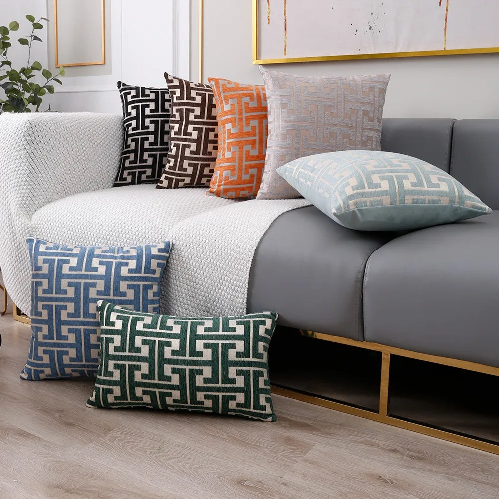 Decorative Stitched Pillow Cover for Home Decor - Fesara