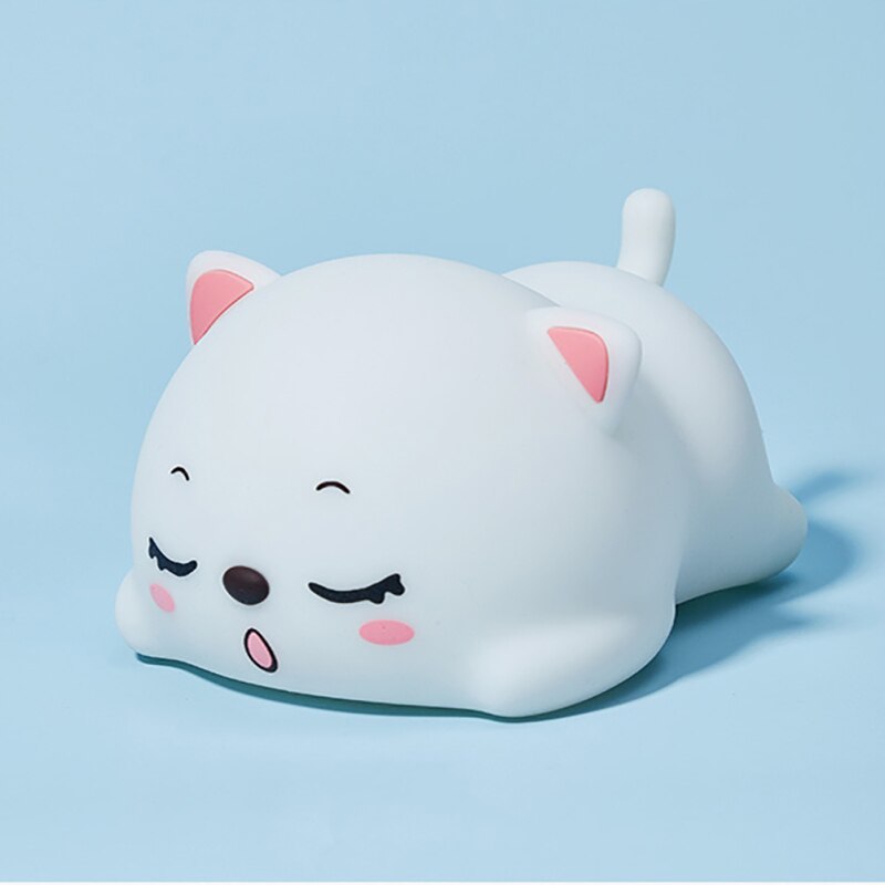 Mini Cute Kitty Night Light Lamp