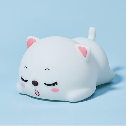 Mini Cute Kitty Night Light Lamp