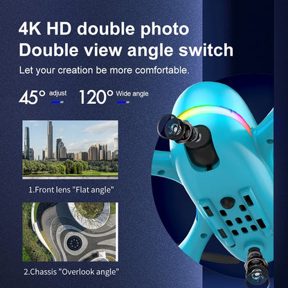 Compact 2 Camera Portable Mini Drone