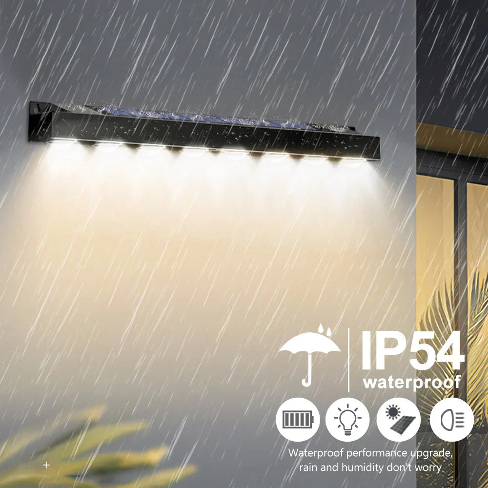 Solar Powered Outdoor LED Garden Lights 4-Pack - Fesara