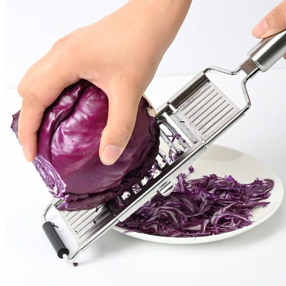 Easy Grip Stainless Steel 3-in-1 Veg Chopper Grater