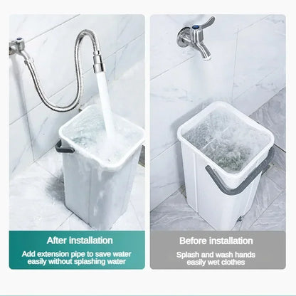 Flexible Kitchen Sink Faucet Spray Nozzle Extender