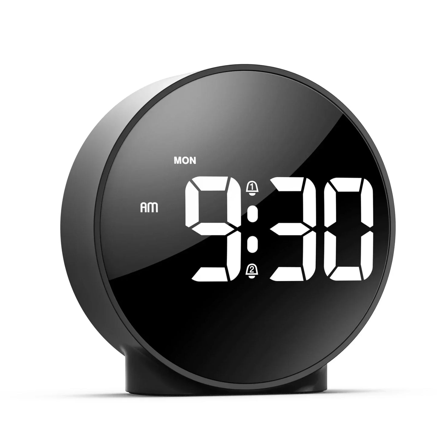 Compact Digital Alarm Table Clock - Fesara