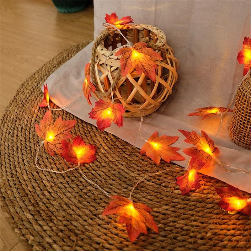 Colorful Fall String Lamp Set