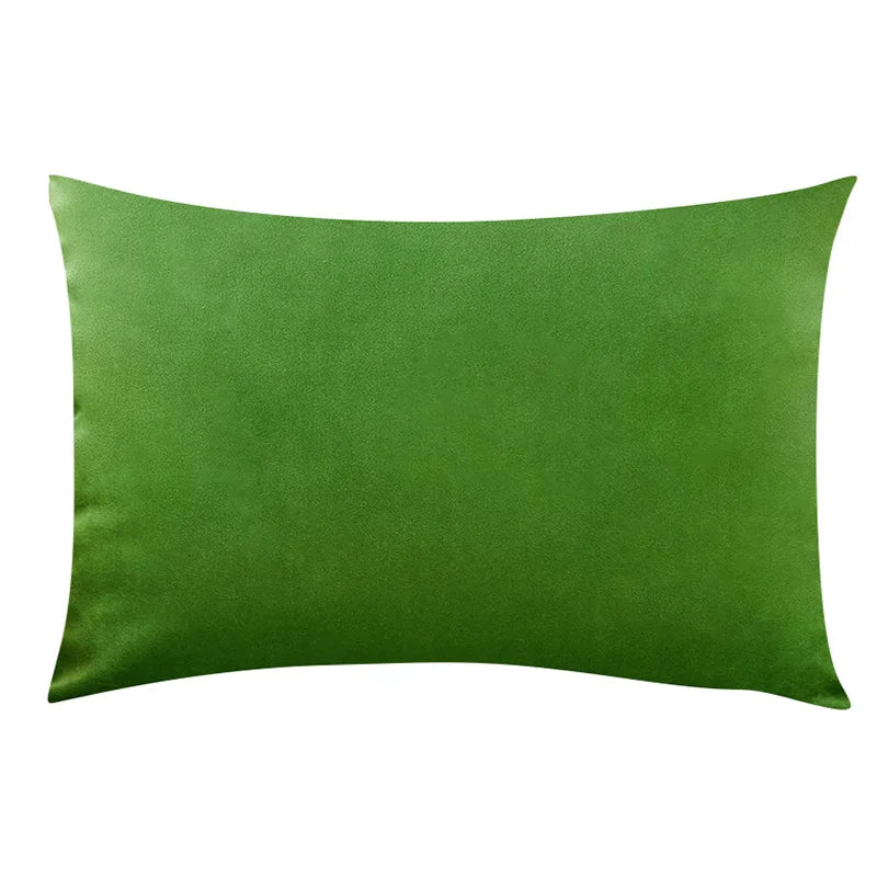 Soft Velvet Pillow in Bright Pastel Shades