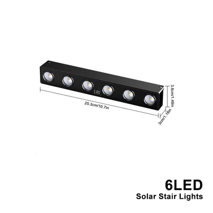 Solar Powered Outdoor LED Garden Lights 4-Pack