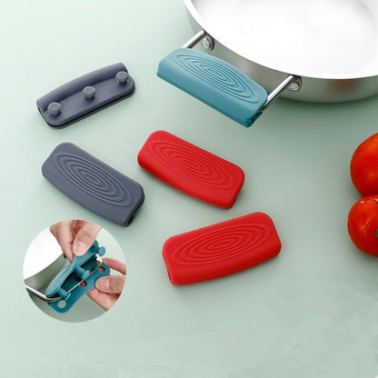 Heat Resistant Silicone Kitchen Handle Set 2 Pack