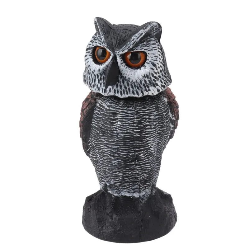 Outdoor Bird Repellent Owl Statue Defender