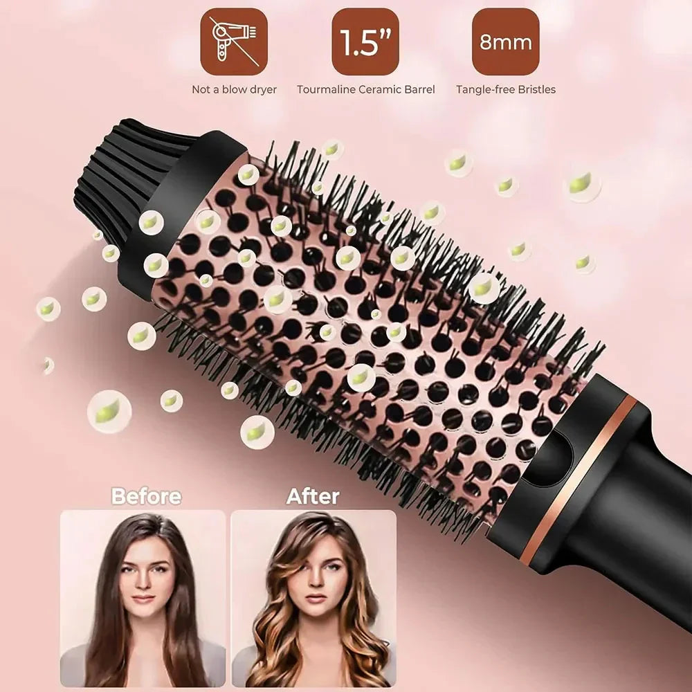 Fesara Stylique 3-in-1 Hair Styler & Curler with Thermal Brush