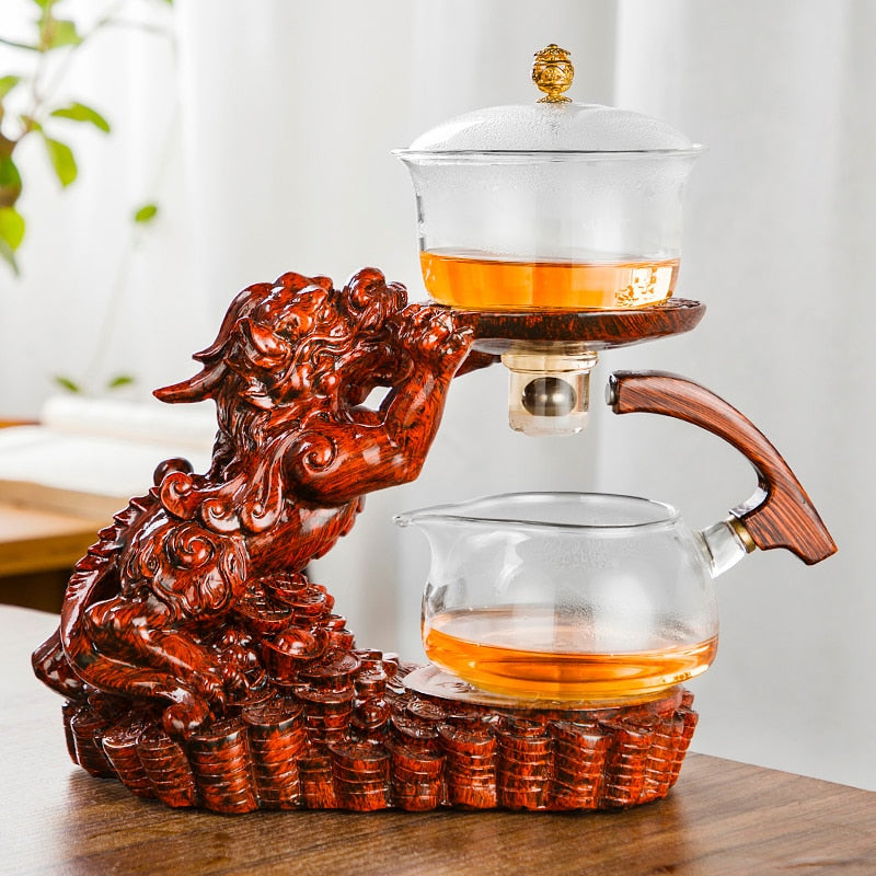 Luxury Gold Dragon Tea Infuser