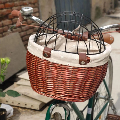 Durable Pet Bike Carrier Basket - Fesara