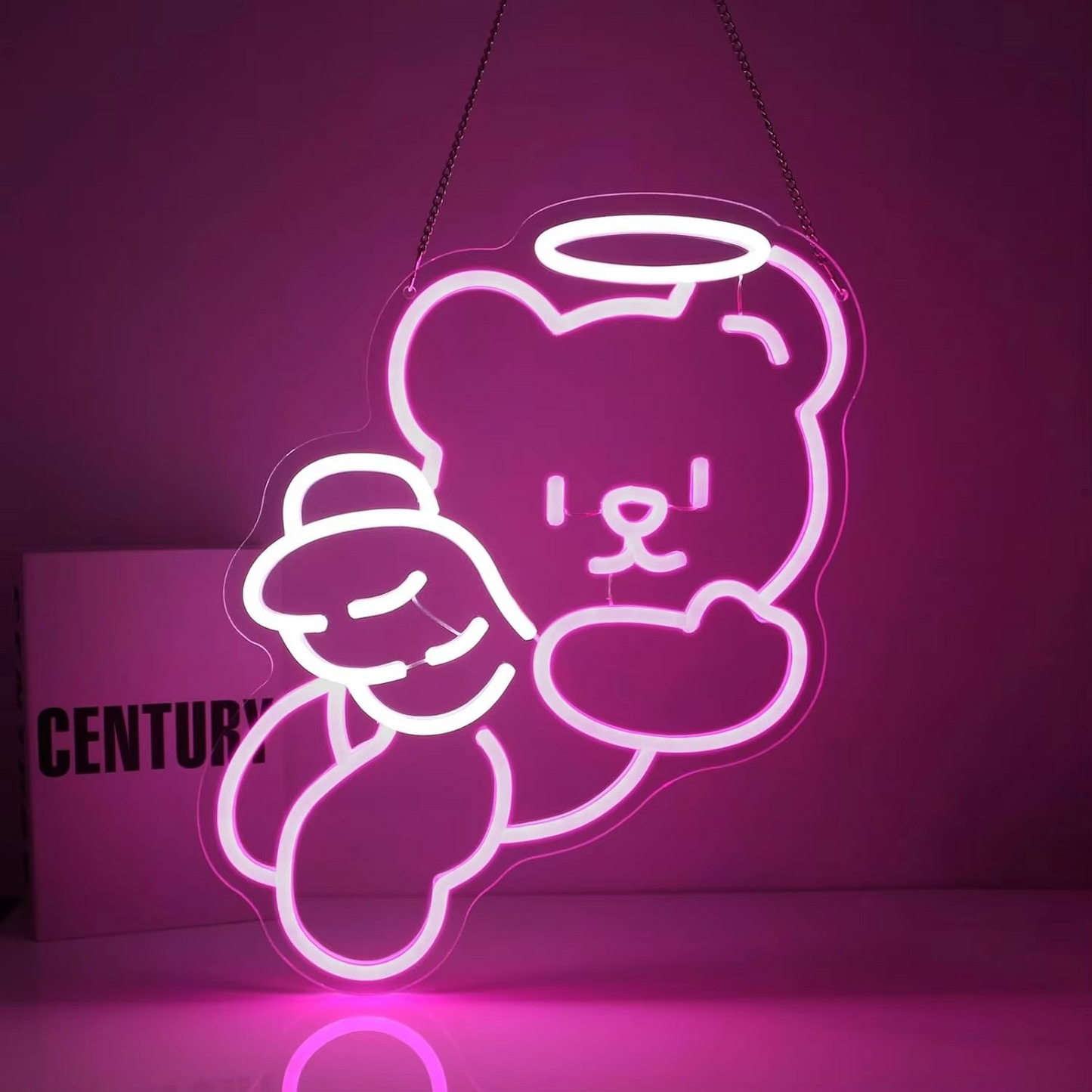 Cute Teddy Bear LED Night Light with Dimmer Switch