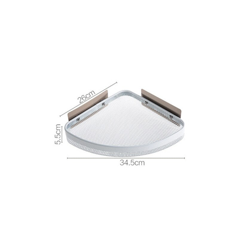 Space Saving Corner Shower Caddy Shelf - Fesara