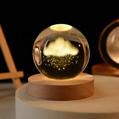 Beautiful Crystal Night Lamp Gift