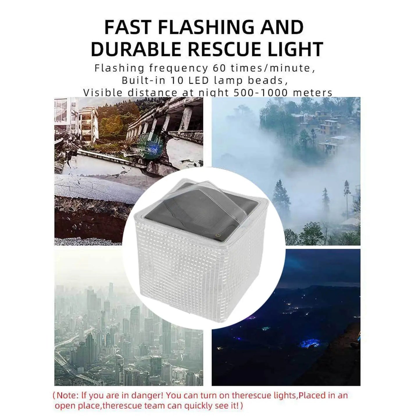 Portable Solar Camp Lantern Waterproof Folding Light