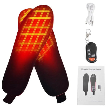 Warm Rechargeable Heated Insoles for Winter Feet