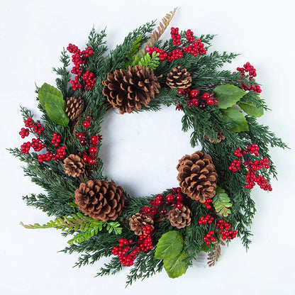 Fesara | Festive Holiday Red Wreath