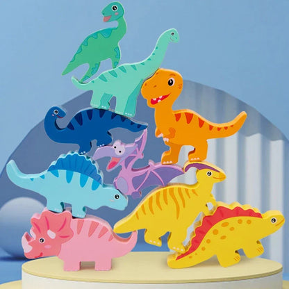 Educational Kids Dino Stacking Toy