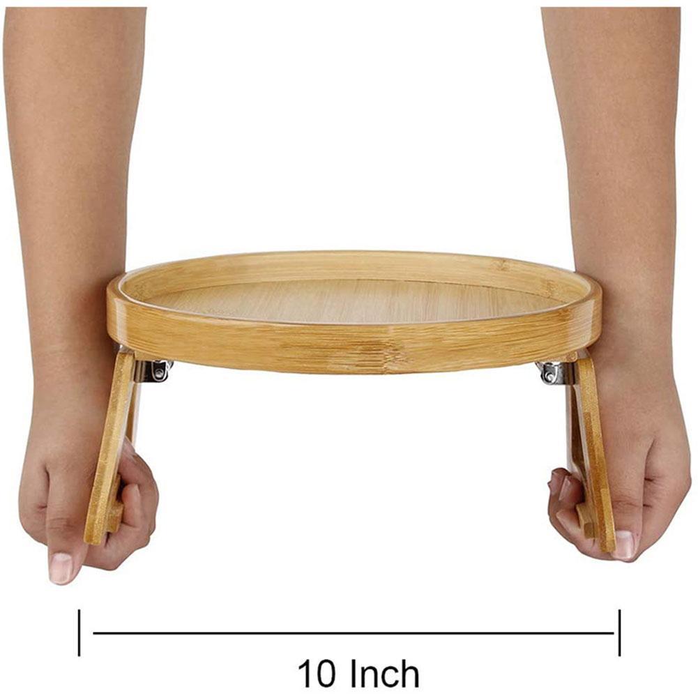 Fesara | Wooden Sofa Arm Table Tray