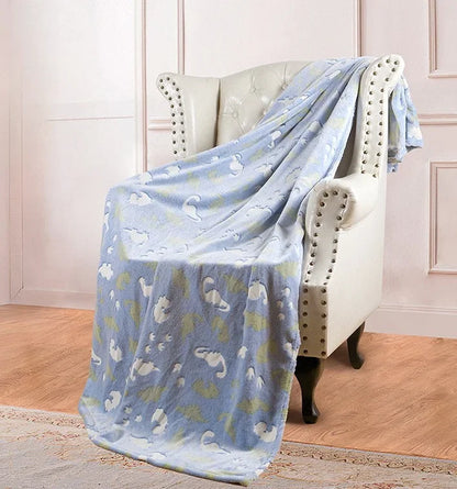 Fesara Glow Blanket | Cozy Bright Throw Blanket
