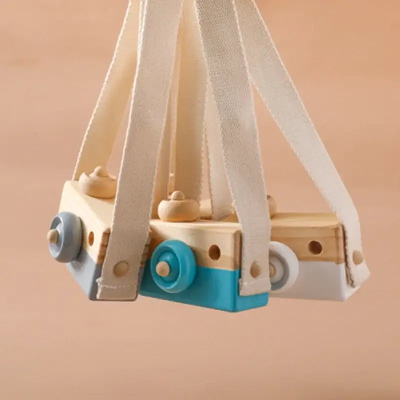 Fun Wooden Kids Camera Toy