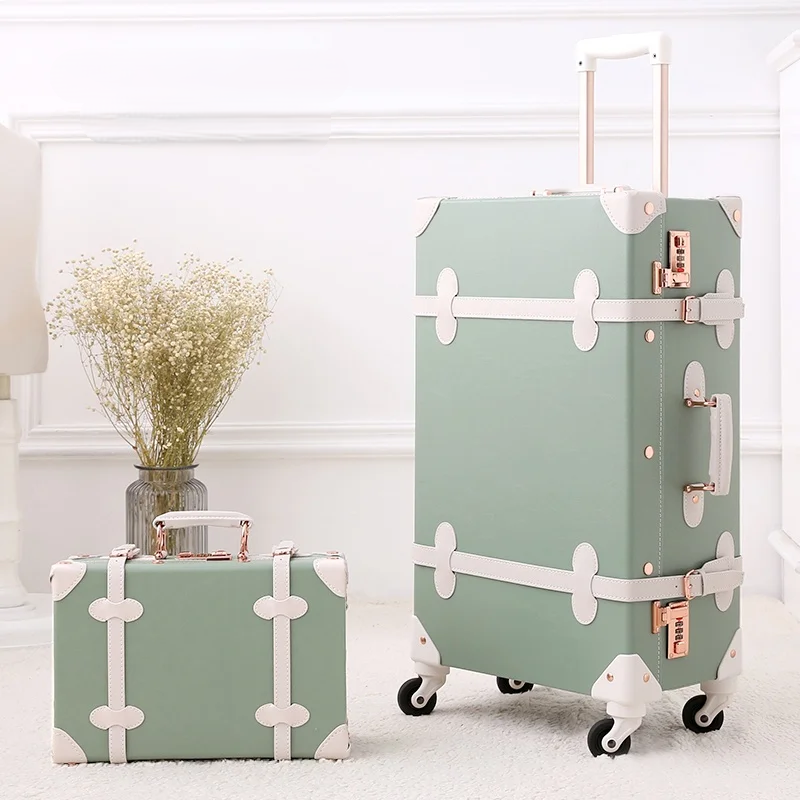 Vintage Style Hardshell Luggage Set Valencia