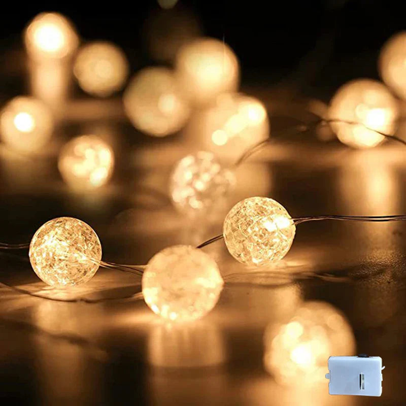 Soft Glow LED Fairy String Lights Battery Powered