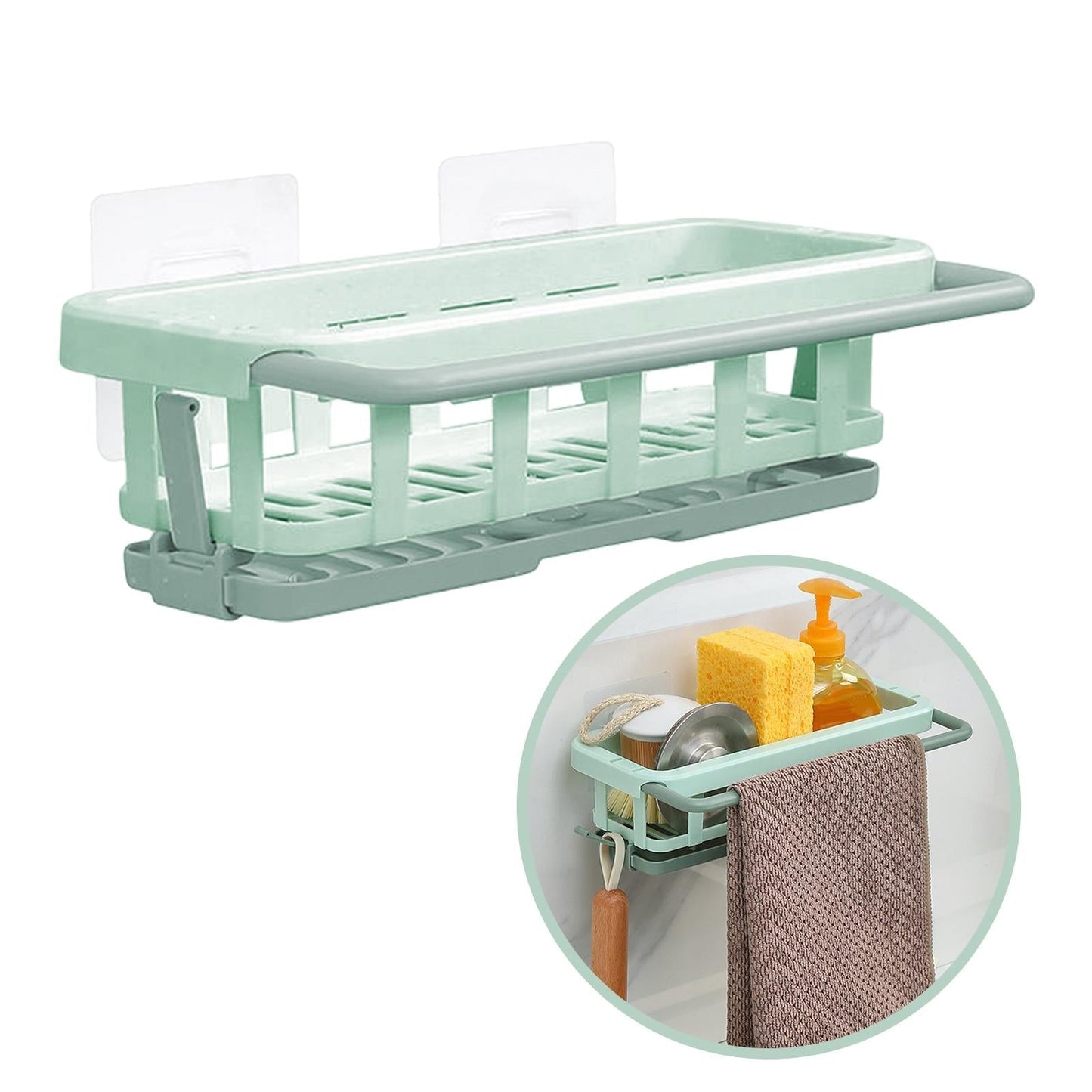 Practical Kitchen Sink Storage Holder Rack