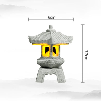 Natural Stone Mini Pagoda Garden Ornament